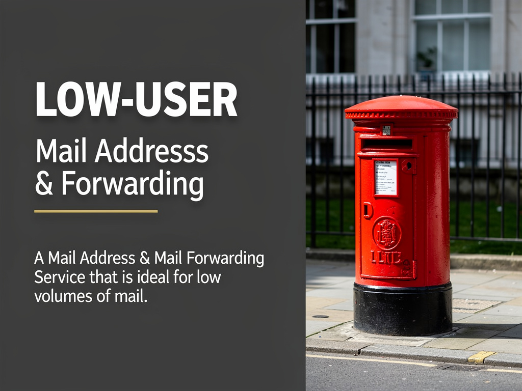 Red post box
